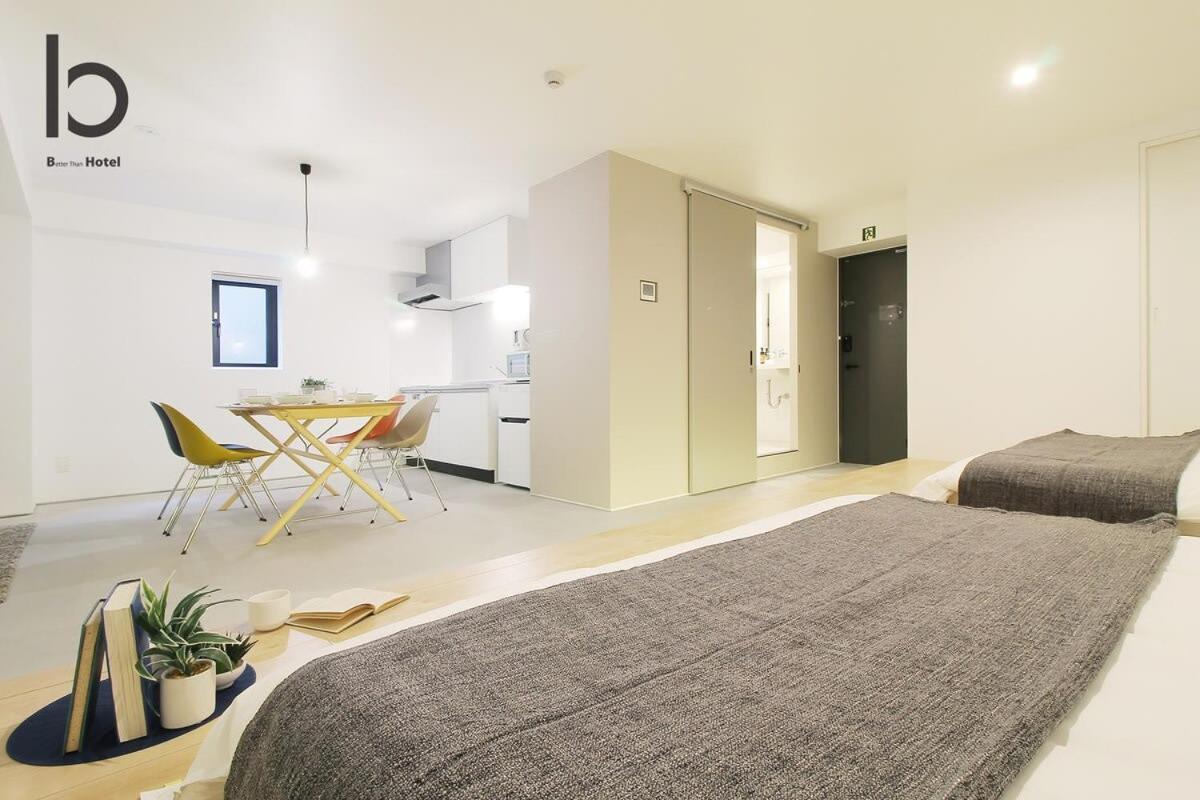 Bhotel Heiwaodori 302 - Huge Apt In Famous Hiroshima Dori For 6P Bagian luar foto
